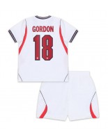 Anglie Anthony Gordon #18 Domácí dres pro děti MS 2026 Krátký Rukáv (+ trenýrky)